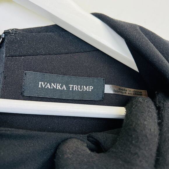 NWT IVANKA TRUMP LONG-SLEEVE BLAZER DRESS Size P - Picture 8 of 12